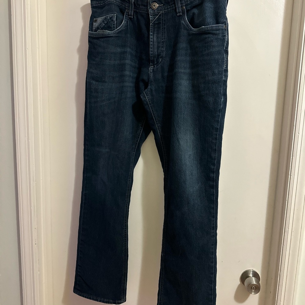 Buffalo David Bitton Indigo Straight Jeans
